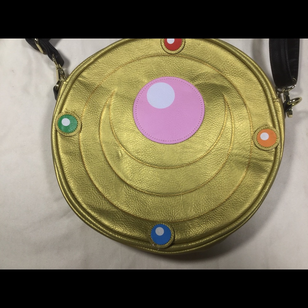 Sailor Moon Transformation Brooch Crossbody Bag - Picture 2 of 11